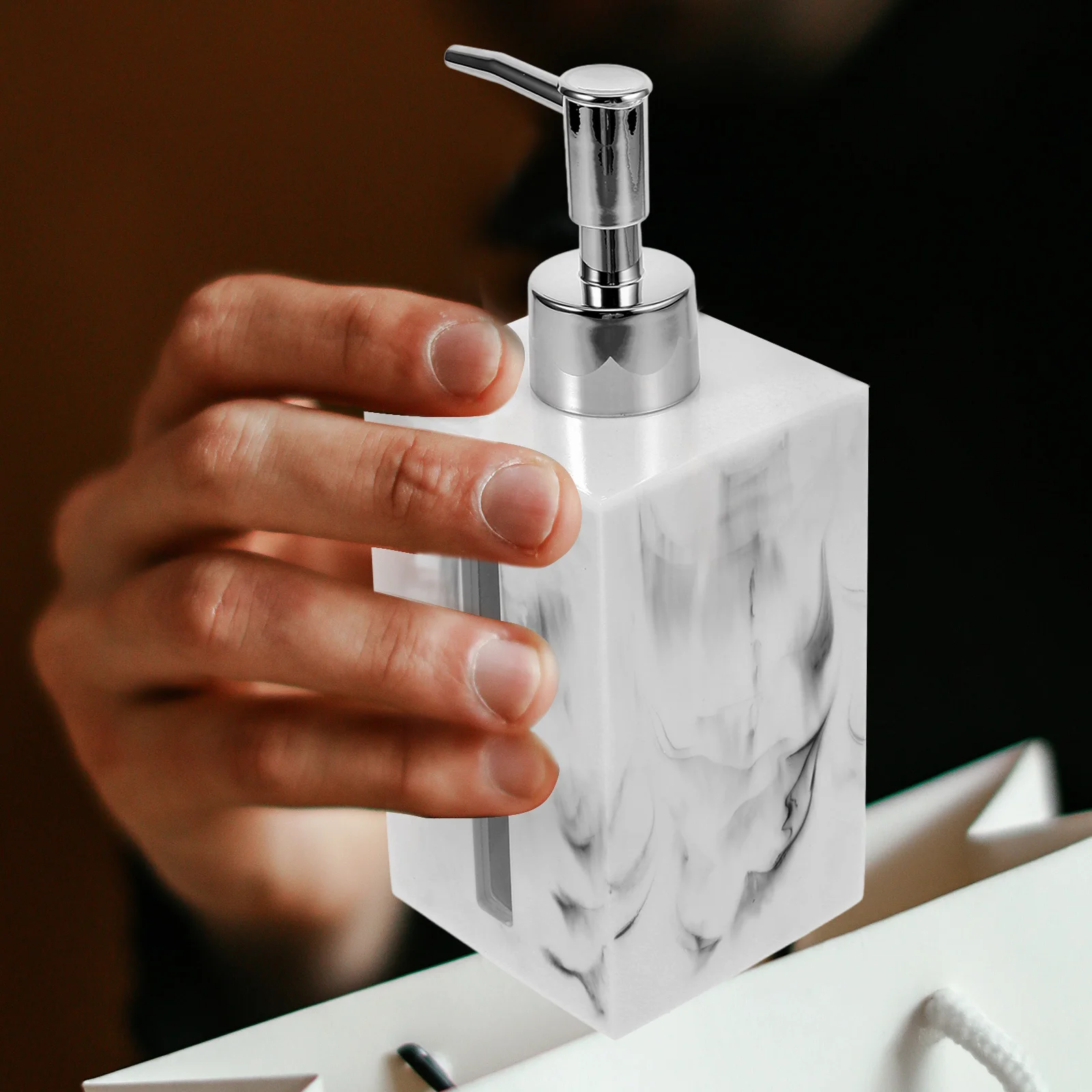 مضخة توزيع جل الاستحمام قابلة لإعادة الملء، زجاجة شامبو لصابون اليد، غسول فارغ، موزع لوشن الحمام، استخدام الفندق المنزلي