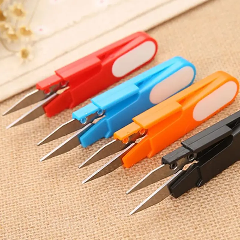 11.8cm Sewing Scissors Yarn Thread Cutter with Cover Mini Small Embroidery Trimming Scissors - Great for Cross Stitch Sewing