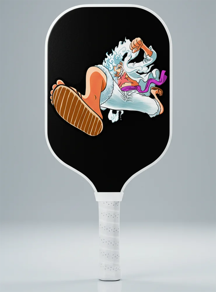 Figura de Animes estilo Oen Piece, paleta de Pickleball de fibra de vidrio de fibra de carbono, Luffy único, profesional/intermedio/arranque