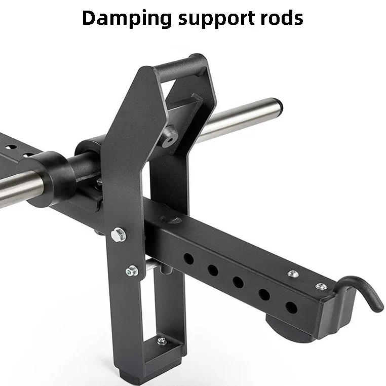 Power Rack Mounted Adjustable Belt Squat Rack Attachment Cable Power Rack Rowing Trainer Heavy Duty Belt Squat Attachment
