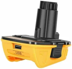 Adaptador de baterรญa DCA1820 para Dewalt, convertidor de taladro de baterรญa de litio de 20V, para Dewalt 18V NiCad NiMh