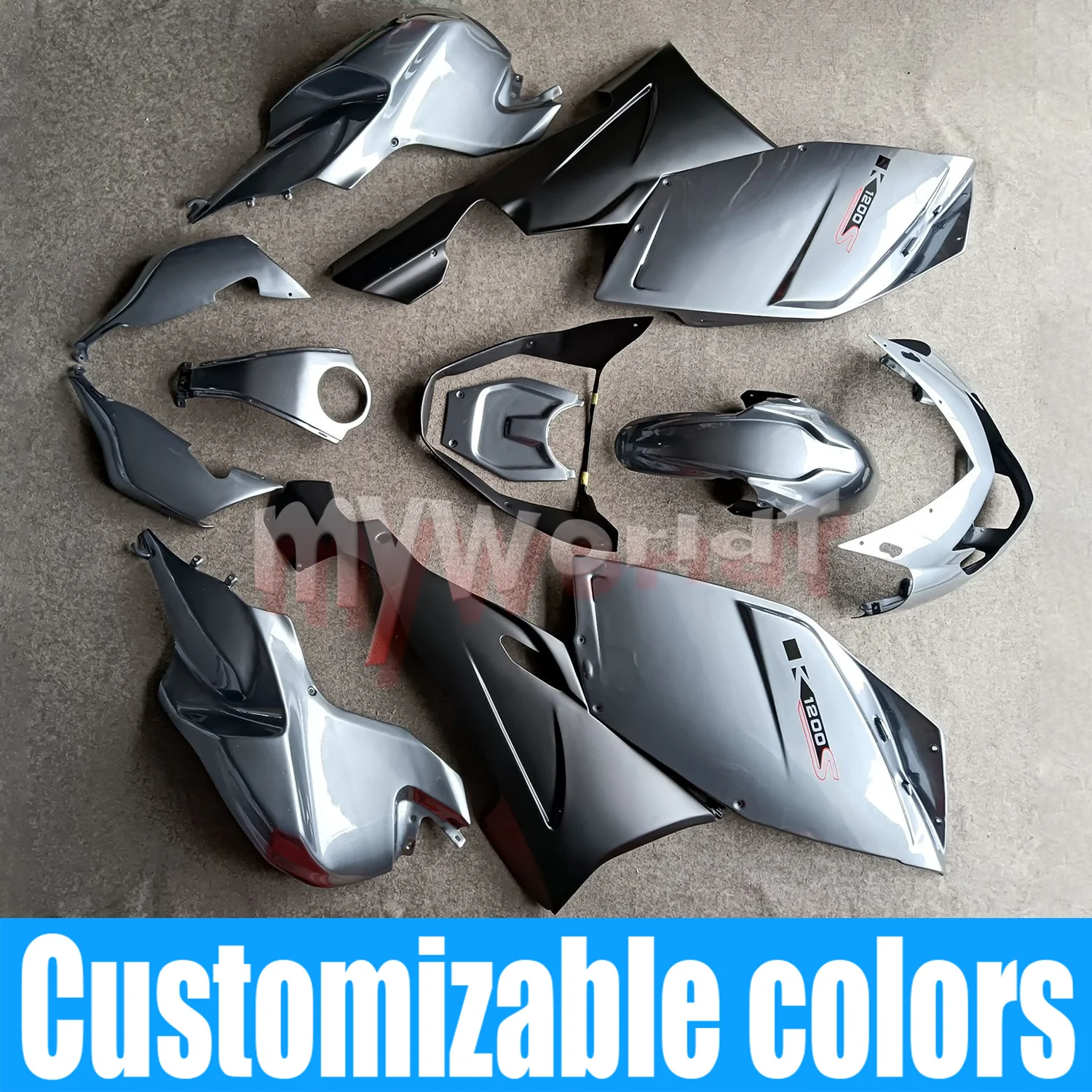 

Fit For BMW K1200S 2005 - 2008 Motorcycle Accessories Shell Body Fairing Panel Kit K1200 K 1200 S 2006 2007 05 06 07 08