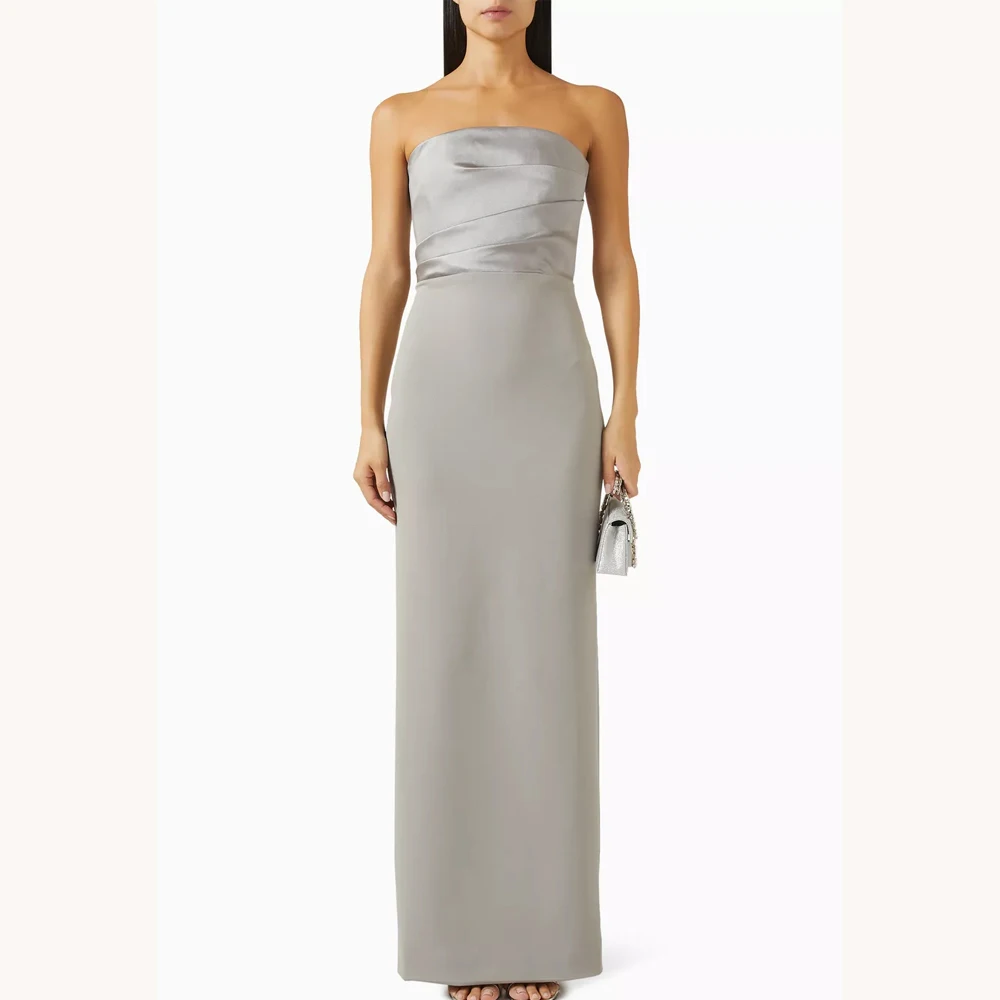 Maßgeschneidertes sexy elegantes Schleppe-Kleid, A-Linie, Abendkleider, Anlass, formell, exquisit, hochwertige Abschlussball-Party-Kleider für Frauen