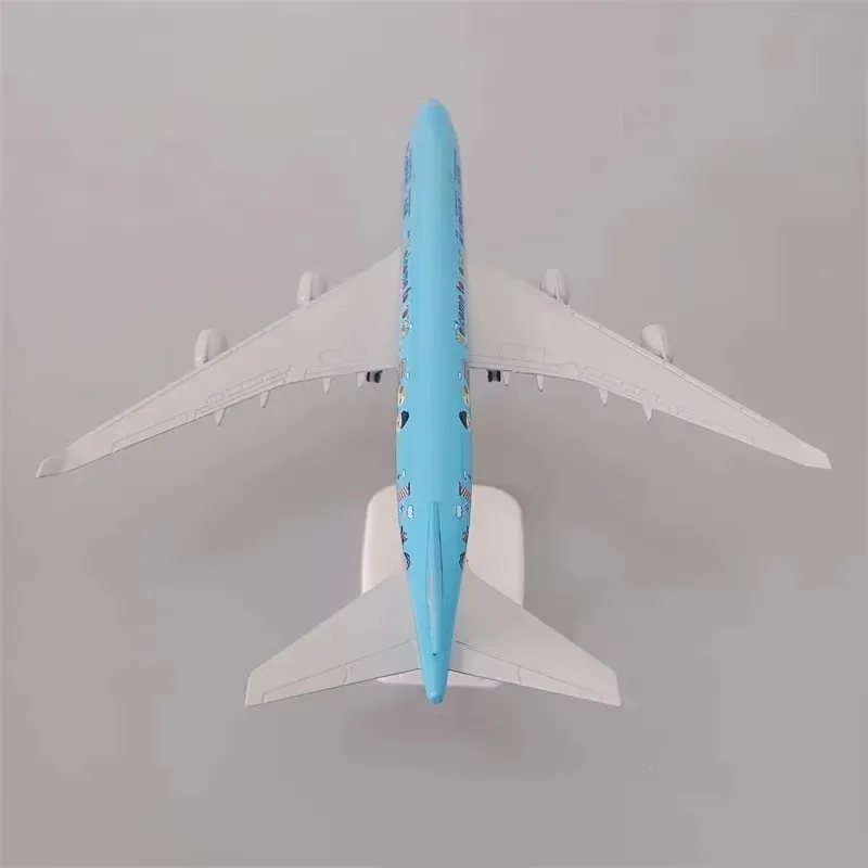 20cm B747 Korean Airplane Model 747 Airlines Metal Aircraft Replica Alloy Material 1:400 Aviation Mold Gift Series