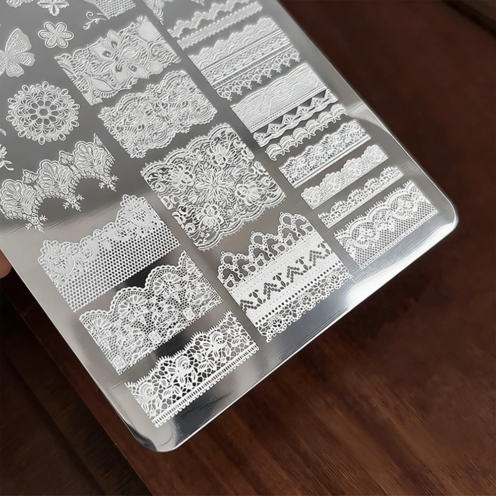 1 Pieza, 14.5*9.5cm, Plantilla - Nail Art Vintage reseña y precio