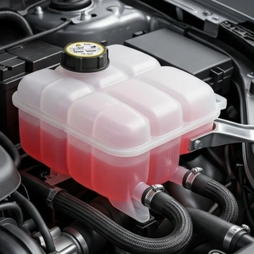 1PCS Car Coolant Expansion Tank For Ford For Focus MK2 2005-2011 For C-MAX For Kuga MK1 For Mazda 3 2004-2009