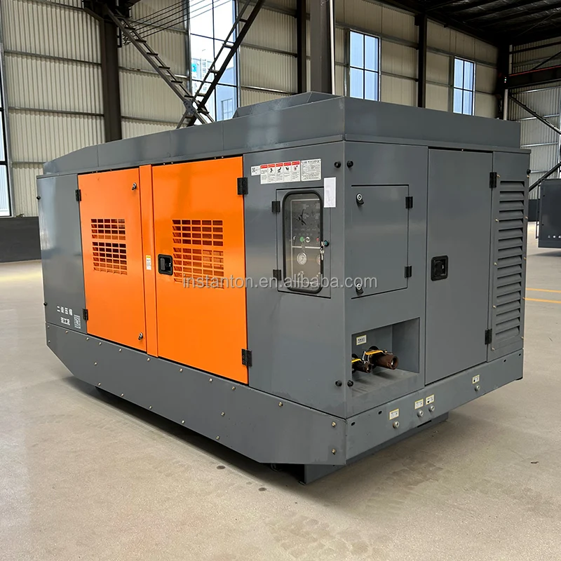 China's Outstanding Small Silent Rotary Screw Air Compressor Electric Oil-Free Excellent Engine Motor Gear 380V Air Attractive