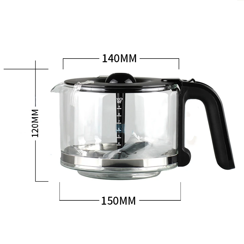 إبريق صانع القهوة مناسب لـ فيليبس HD7761 HD7762 HD7765 HD7766 HD7767 HD7768 HD7769 ، قطع غيار ماكينة القهوة