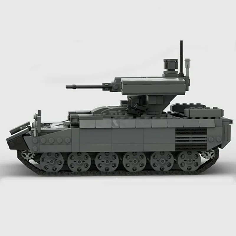 Moc Building Bricks Military Model Terminator BMPT-72 Tank Technology Modular Blocks Gifts Toys For Children DIY Sets Assembly