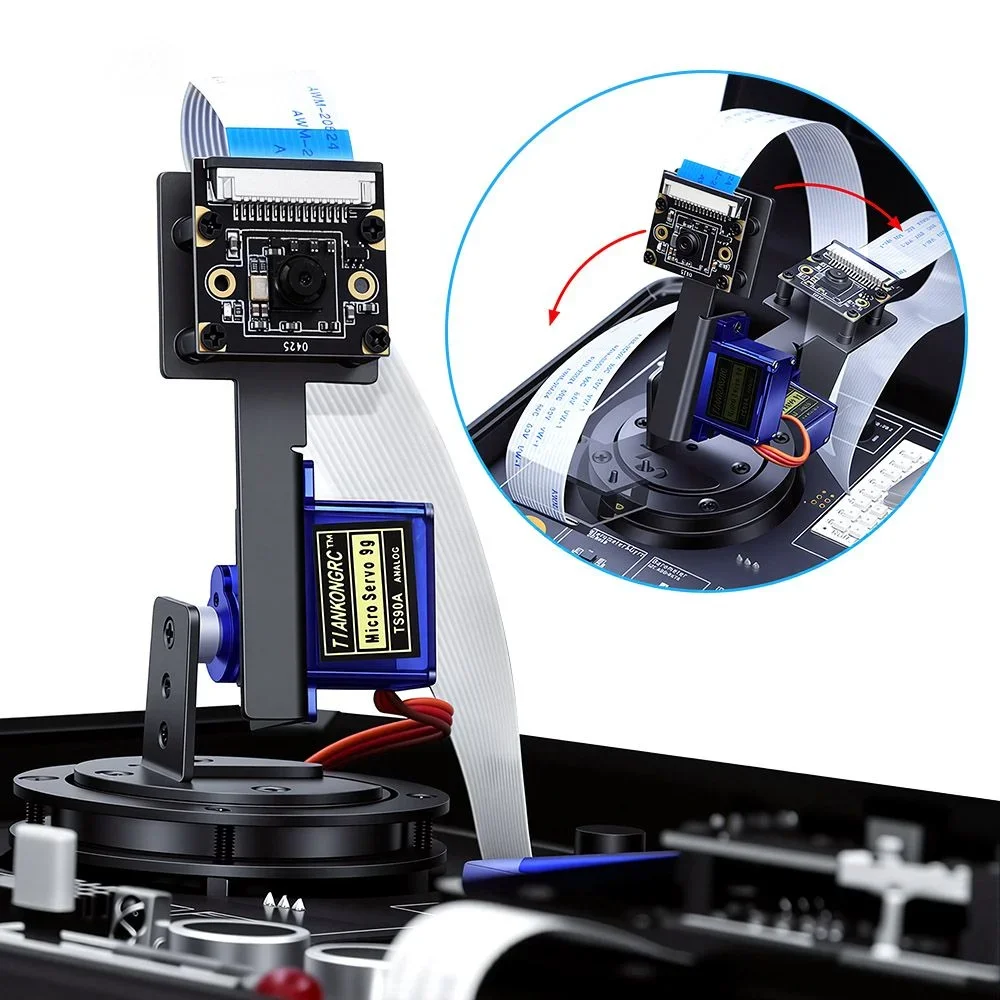 Elecrow Jetson Orin Nano Starter Kit with AI Voice Module 8MP Camera 30 Sensors 38 Lessons  (No Jetson Orin Nano Included)