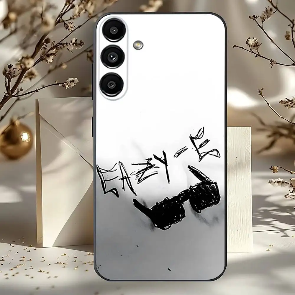 Custodia per telefono Rapper E-Eazy E cool per Samsung A73,72,51,53,52,71,22,5G,Nota,J7,8,9 Classic Versatile Black Soft Shell