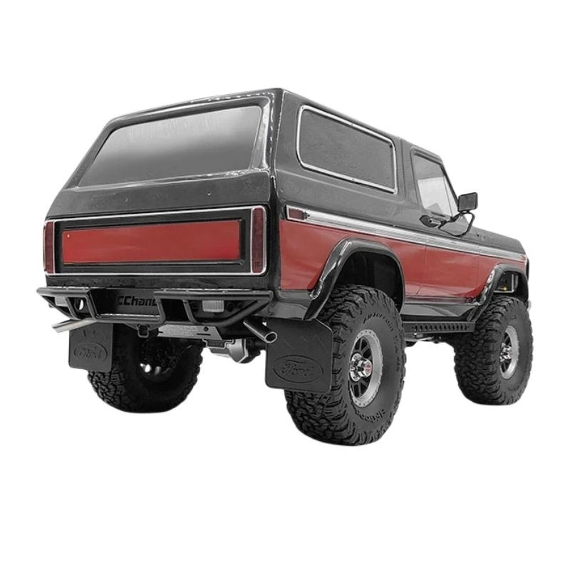 CChand cześć zapasowa metalowy tylny zderzak „ ranczo ”do sterowanie radiowe samochodu w skali 1/10 TRX-4 Ford Bronco strażnik XLT R/C samochód Rock