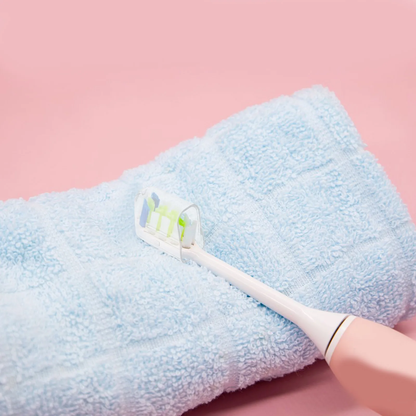 

20pcs Electric Toothbrush Head Cover Protective Cap Portable Holder Transparent Travel Case Brush Storage Oral Hygiene
