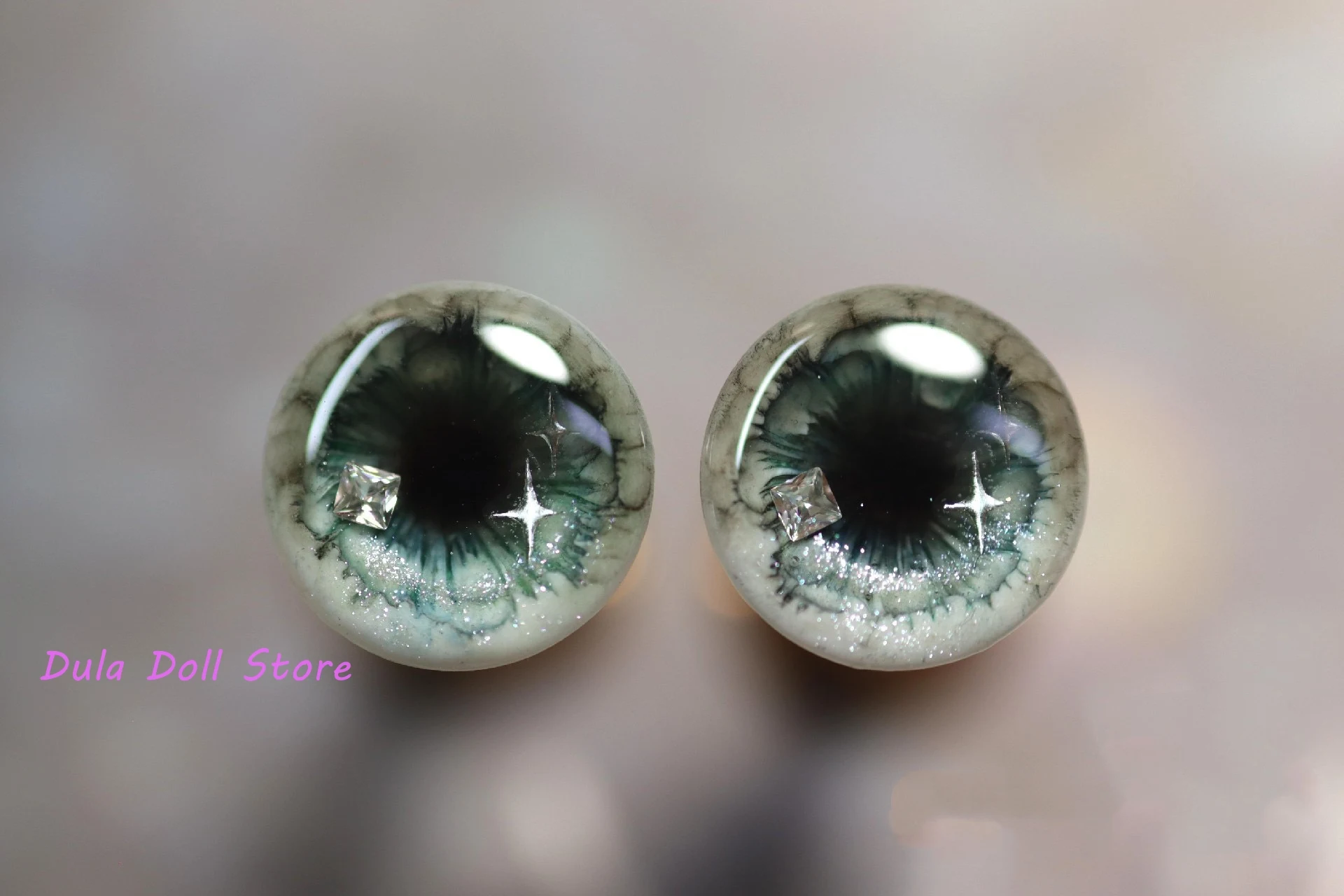 

Dula, трехмерный клей ручной работы, ручная гравировка, алмаз, морь звезд, окуляр, чипсы для глаз, аксессуары для кукол Блайт