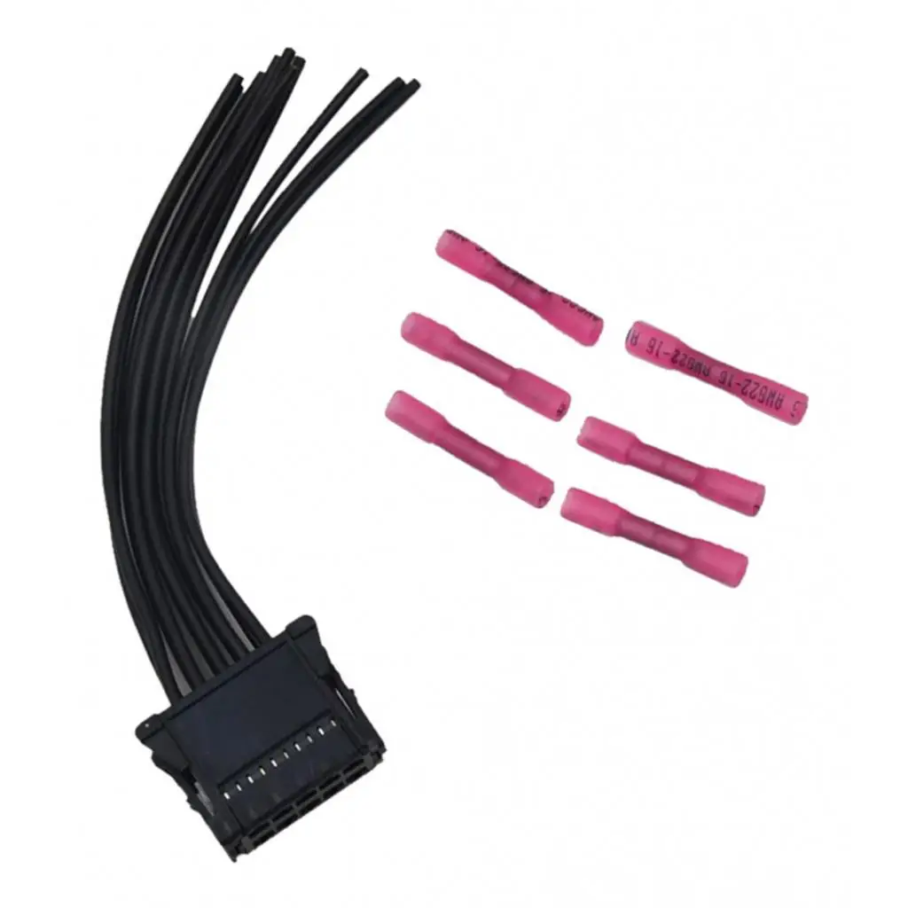 Heater Resistor Wiring Harness Wire Connector Assembly for Renault Scenic II Grand Scenic Wind Hatchback Manual Air Conditioning