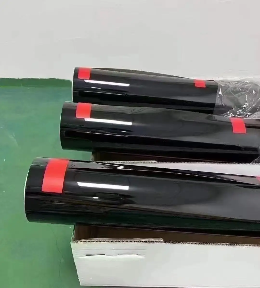 Advanced 7.5mil Ultra-Bright Black TPU PPF Car Paint Protection Film Scratch Resistant and UV Proof