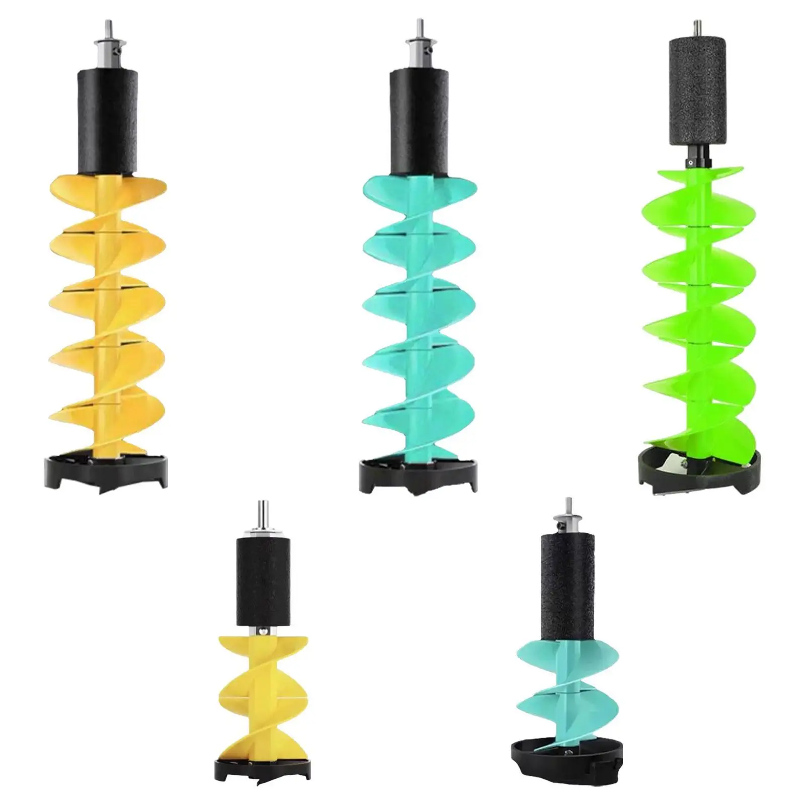 

Ice Drill Auger Ice Auger Portable Sturdy Fast Cutting Nylon Ice Fishing Accessories Ice Fishing Drill for Sea Fishing Winter
