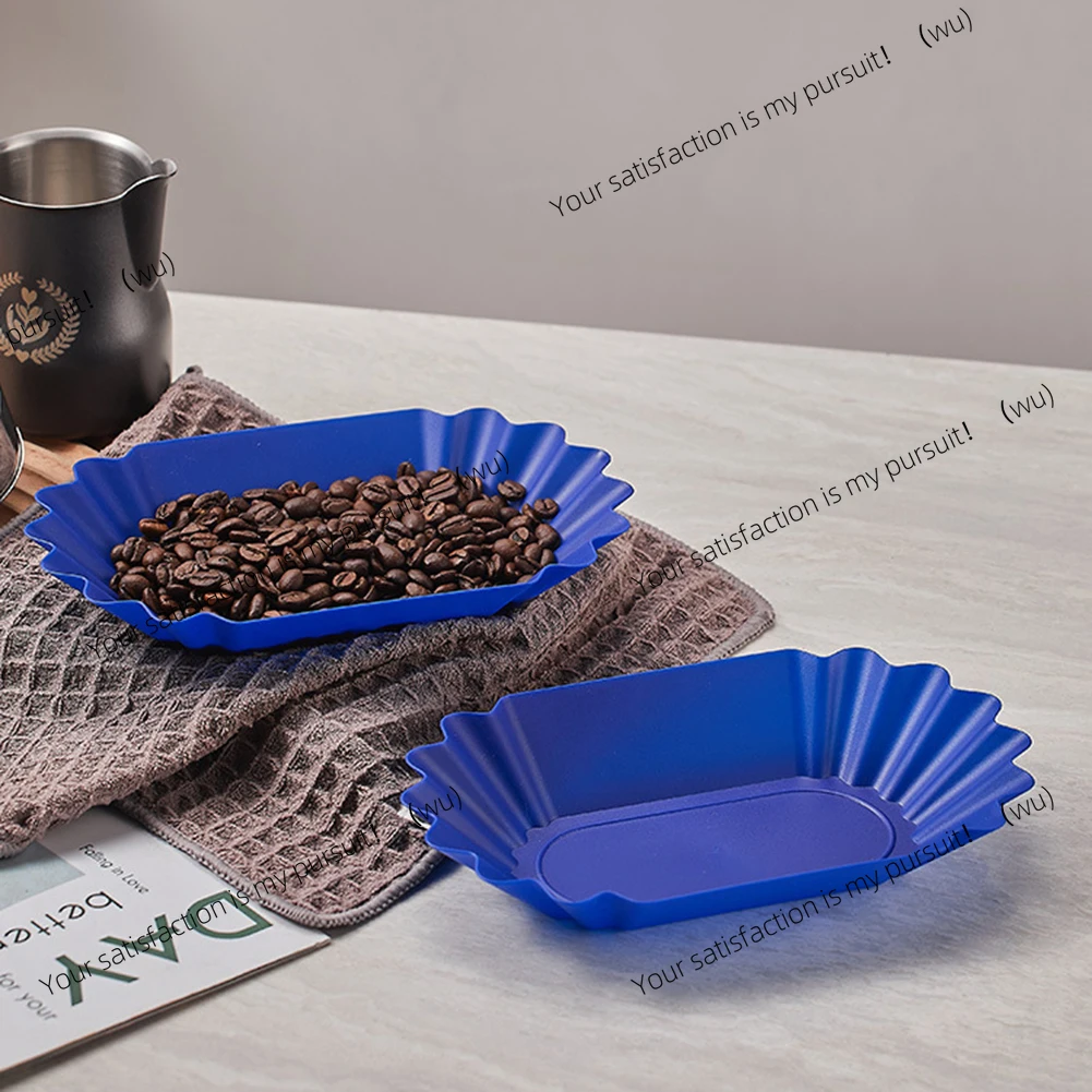 Plastic coffee bean sample display tray, suitable for kitchen tray display tools