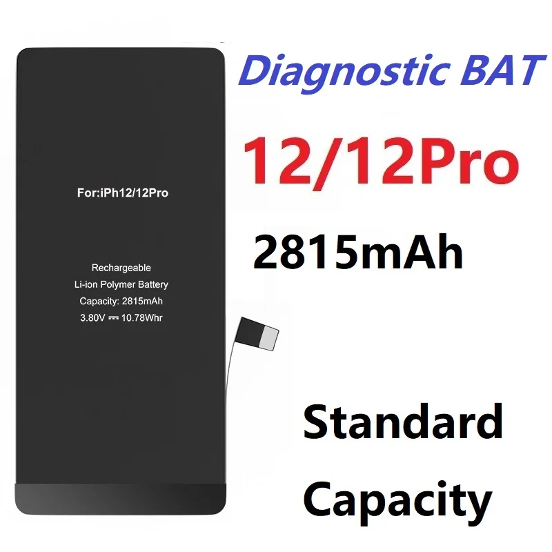 AliExpress 10PCS HISEECON Diagnostic Replacement Battery 0 Cycle No Pop Up 100% Health Standard Capacity For iPhone 13 14 15 PM iOS 18&26