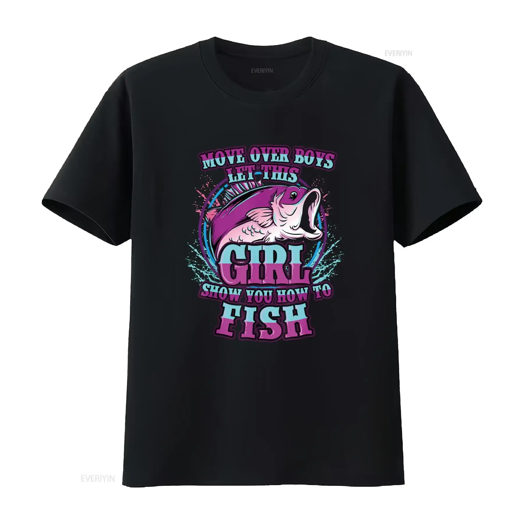 Girls Fishing T Shi…