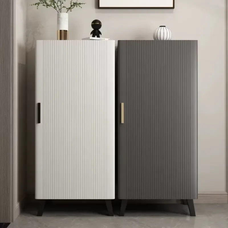 for Home Simple Modern Single Door Narrow Locker Household Shoe Cabinet Shoes Organizer Storage Rack Shelf Cabinets Furniture