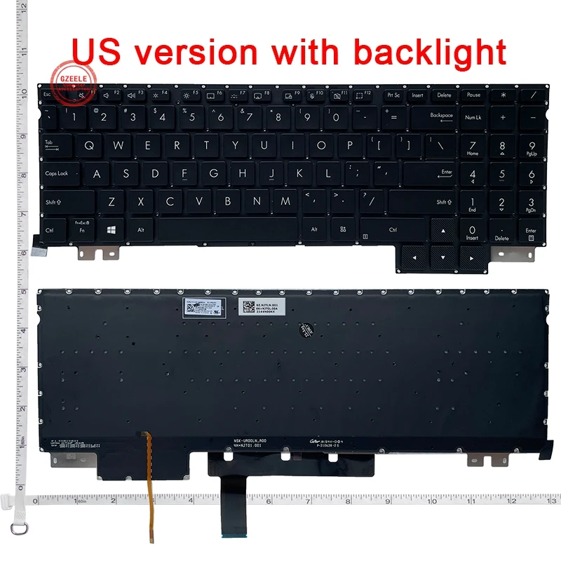 

New Laptop keyboard Backlit For Asus ProArt Studiobook 16 H5600 W5600 H7600 W7600 H5600Q H7600Z W7600H UX7602Z