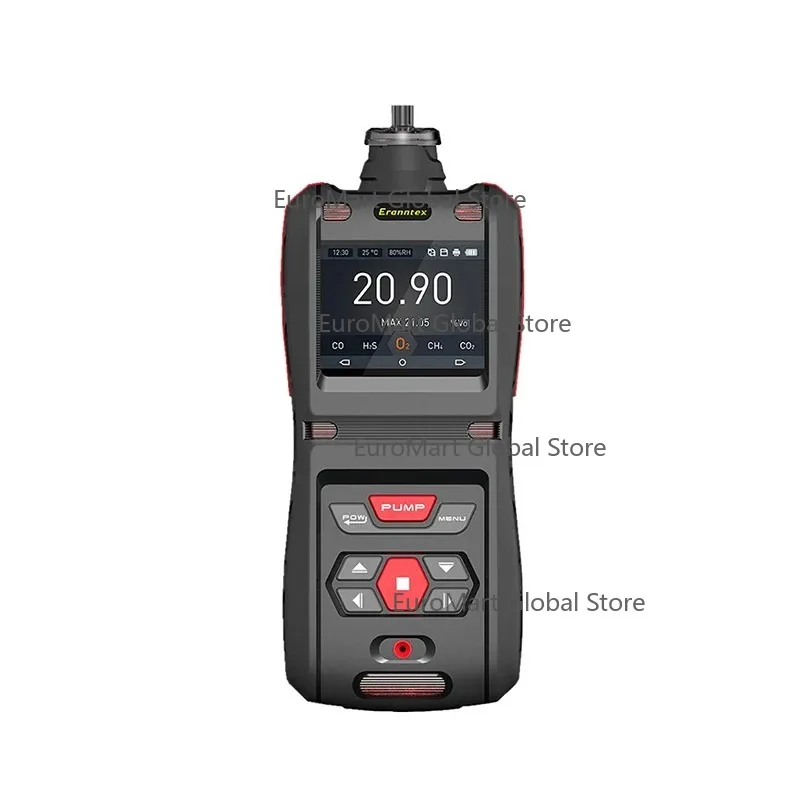 

Detector LCD Display Vibration+Sound+Light Alarm Customizable Settings For Reliable Sulfur Dioxide Leak