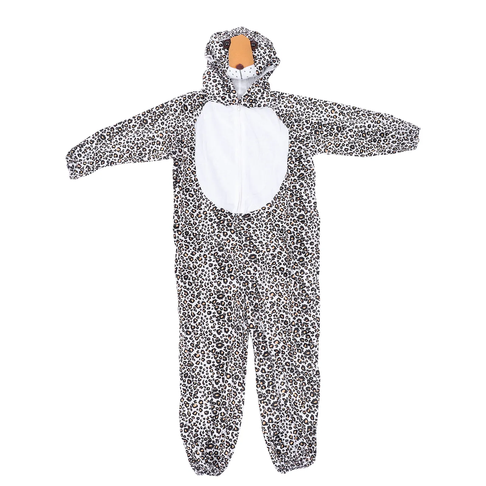 

Kids Leopard Performance Costume Cotton Breathable Gentle Non-Fading Color Comfortable School Activities Birthday Parties Stage
