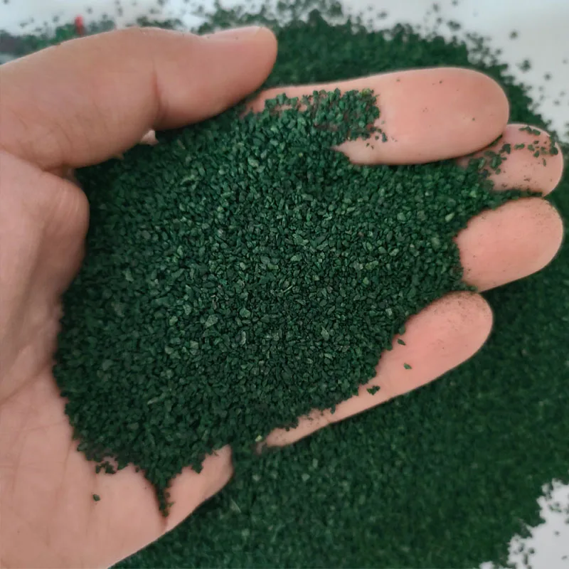 Symulacja Ziarna Trawy Granulat Drzewa Proszek DIY Rękodzieło Materiały Drzewa / Piaskownica Trawnik Scena Układ Model Diorama Akcesoria 50g