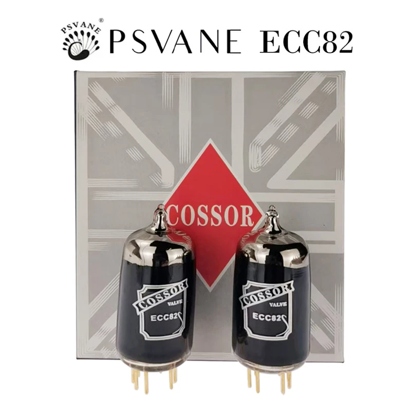 PSVANE ECC82 Tubo a Vuoto HIFI Valvola Audio Piedi Dorati Sostituire 6N10 12AU7 ECC802 B749 6189 B329 Tubo Elettronico Kit Amplificatore FAI DA TE