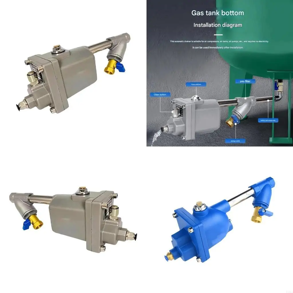 

Воздушные насосы Дренажные клапаны Быстрый автоматический дренаж с нулевыми потерями для систем водоснабжения