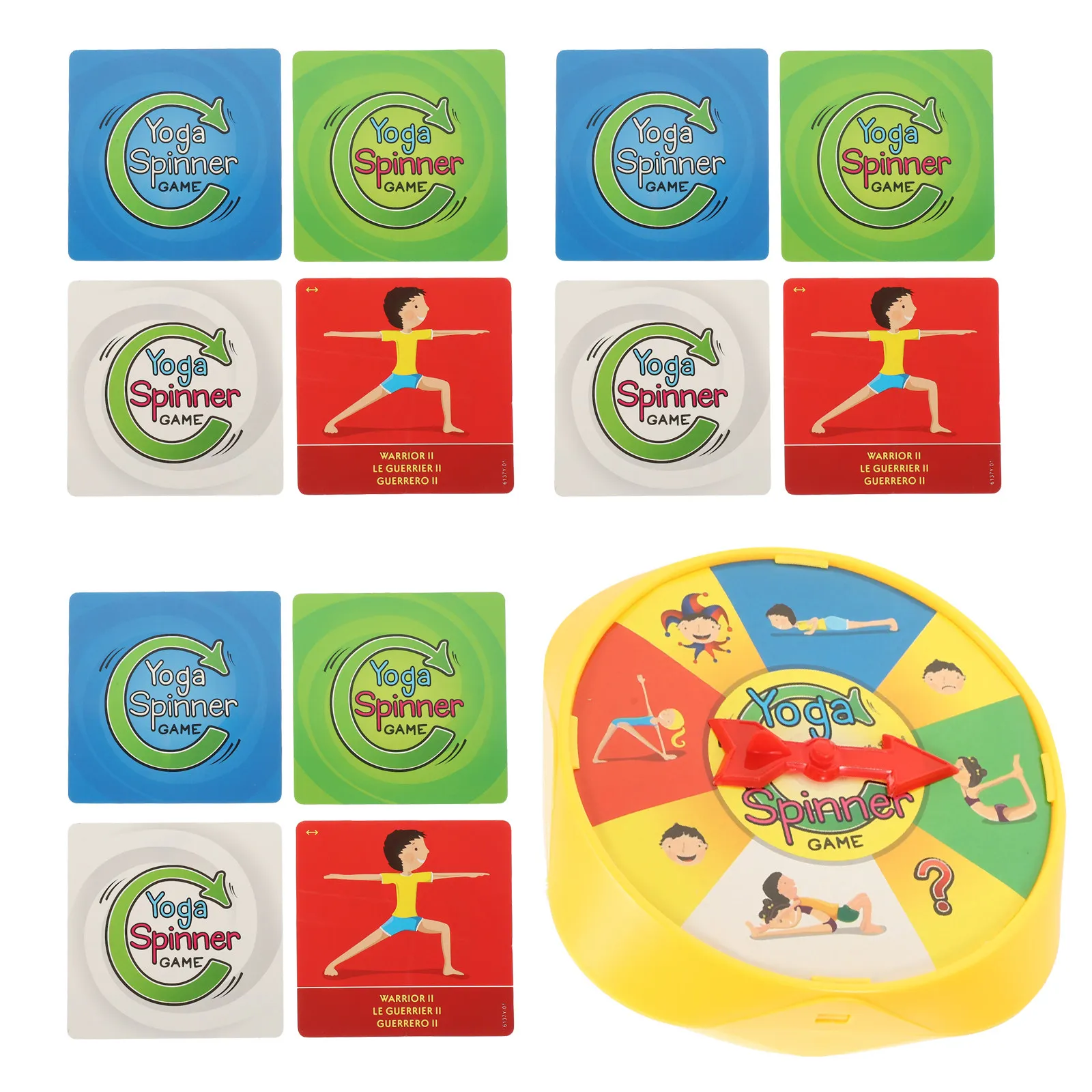 Kids Yoga Education - 1 Conjunto de Jogo Interativo de