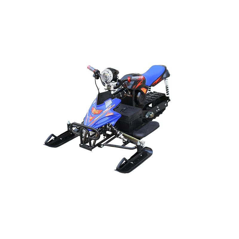 Wholesale Adult & Kids Electric Ski Buggy With Horn/Light/Three Speed Snow Racing Electric Snowmobile Snow Racer