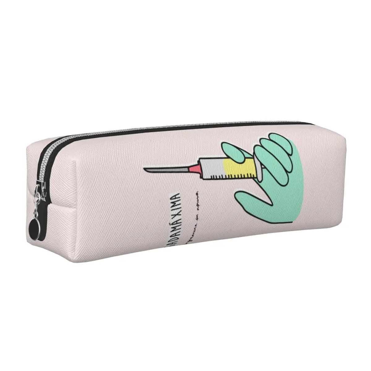 

Enfermera En Apuros Nurse Medical Doctor Pencil Cases Pen Box Bag Kids Large Storage School Supplies Gift Pencil Box