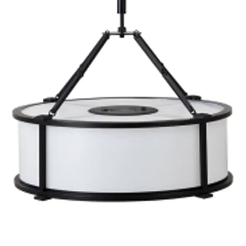 Portable Rechargeable LED Camping Light Bluetooth Speaker Iron Frame Hanging Lamp for Outdoor Tent Pavilion Night Fishing