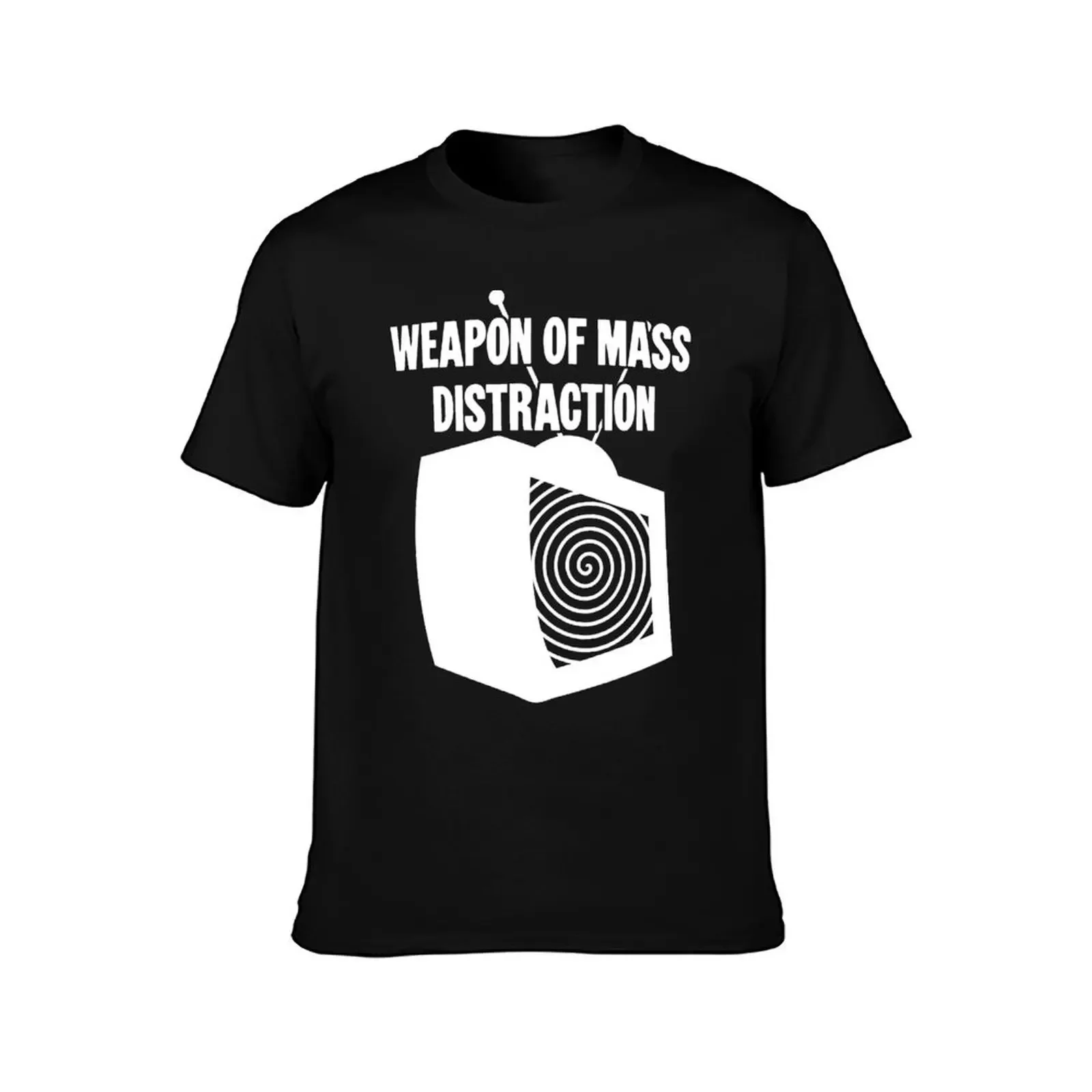 Weapon Of Mass Distraction T-Shirt valentines clothes custom t shirt summer 2025 T-shirt men