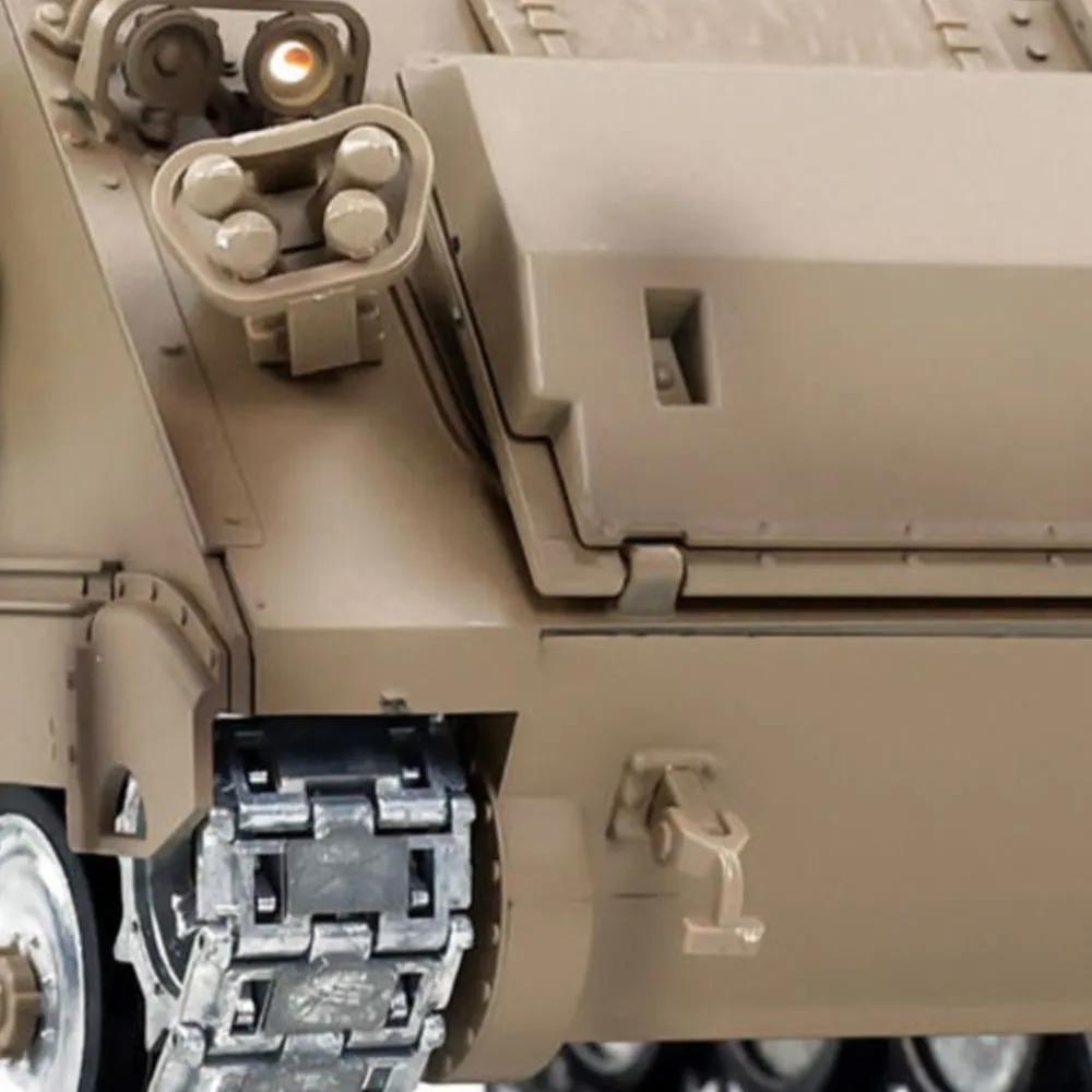 

Радиоуправляемый танк US Stock Toy TD 1/16 M2412-C M113A2 APC с инфракрасной вращающейся на 360° башней, электрический военный автомобиль с металлическими колесами, Panzer