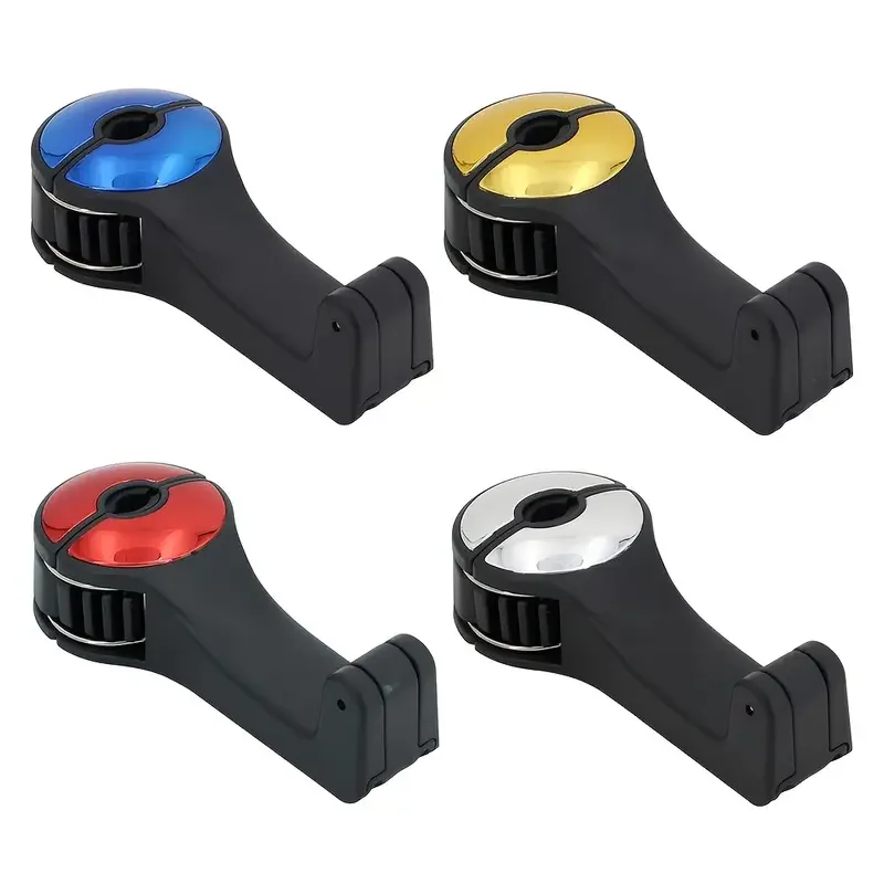 

2 In 1 Car Seat Headrest Hook Phone Holder Back Seat Hanger Storage Hook