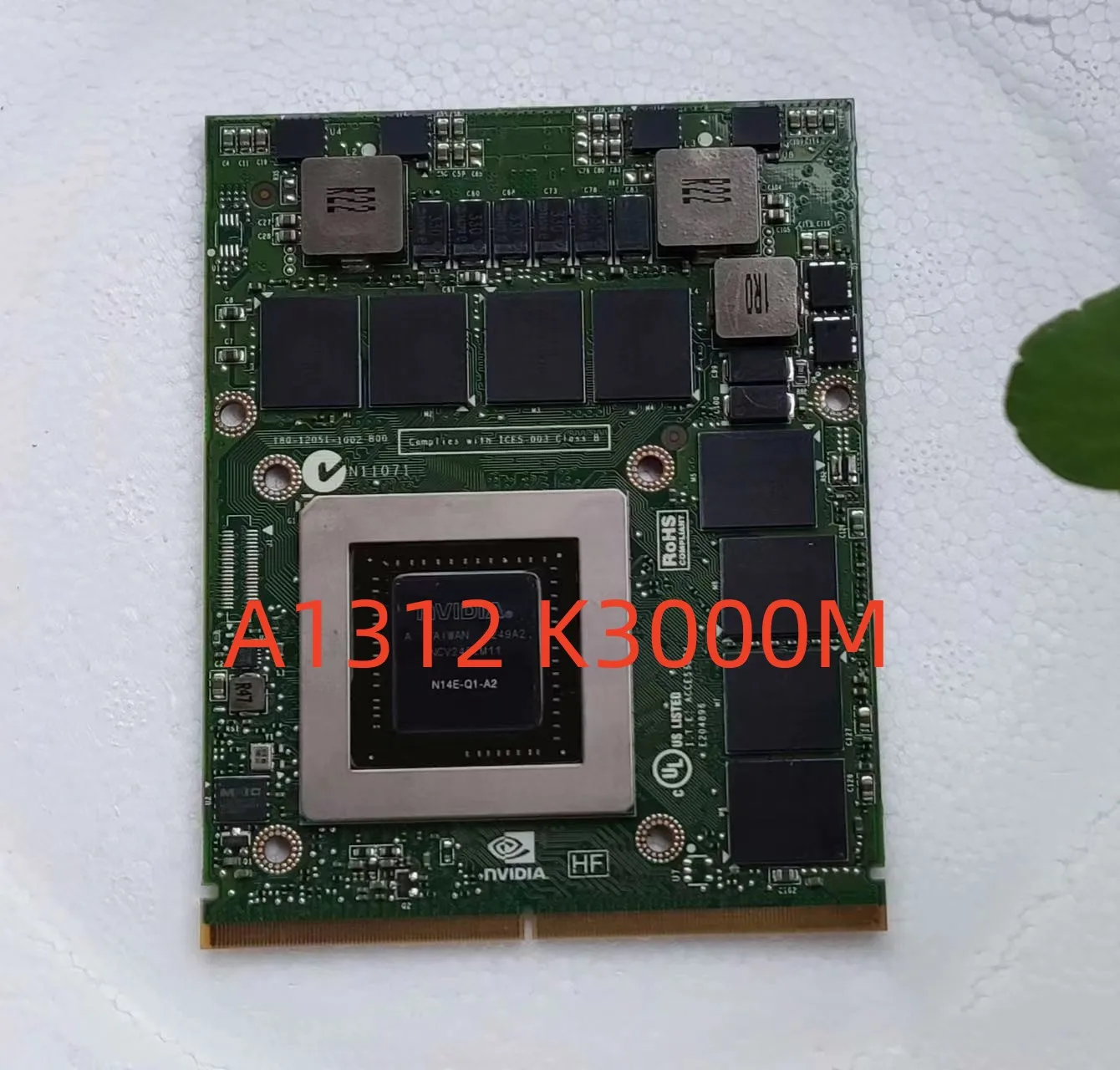 K3000M GDDR5, 2GB, aplicável a IMAC A1311, A1311 Substitua HD4850M HD5750M HD6970M, atualização do laptop, N14E-Q1-A2