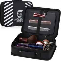 Salon Haridressing Bag Barber Haircut Scissors Bag Clippers Combs Hair Styling Accessories Case Multi-Function Storage Organizer