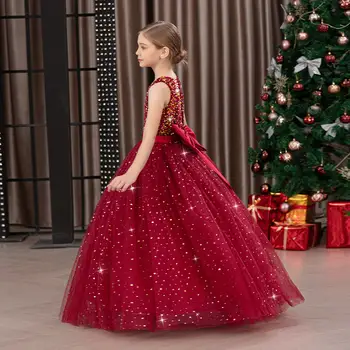 8 best sales Vestido de baile azul celeste para meninas - №6