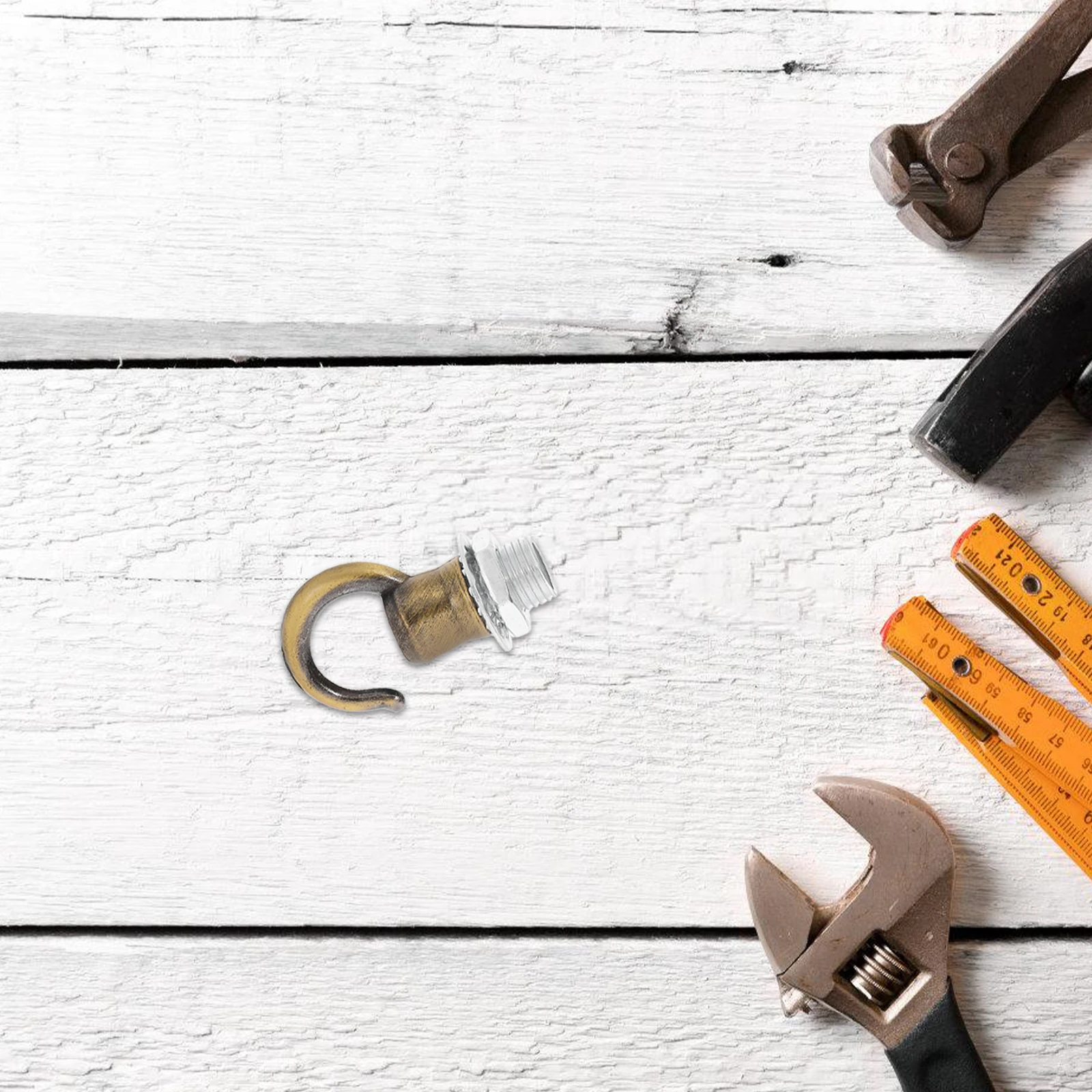 

6pcs Zinc Alloy Screw For Light Fixtures Lanterns Chandeliers Heavy Duty Ceiling Hanging Hooks Pendant Lamp Accessories Hardware