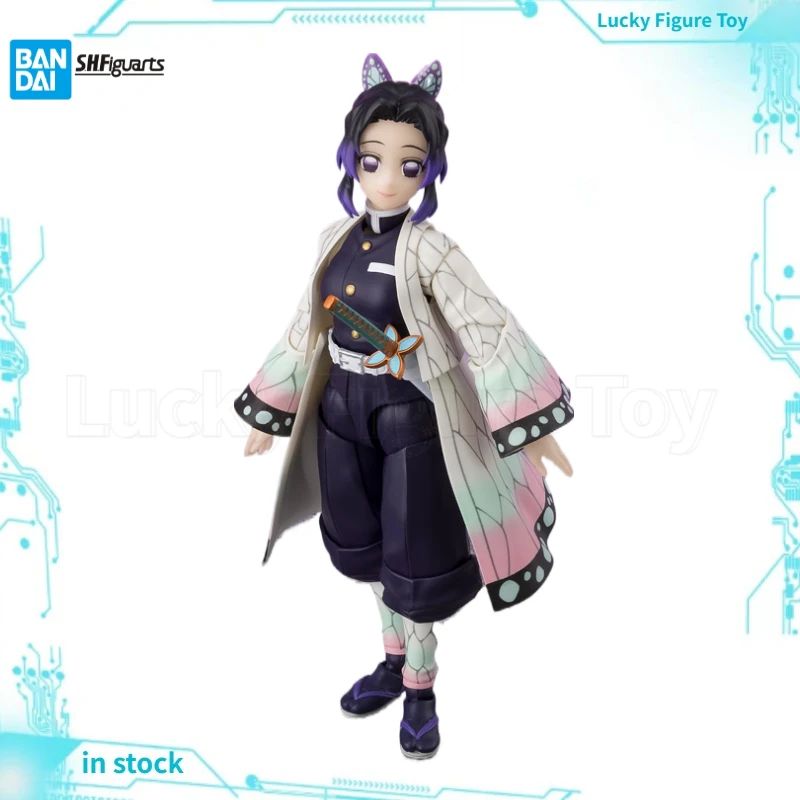 

【Оригинал】BANDAI SHF Demon Slayer: Kimetsu No Yaiba SHINOBU KOCHO Фигурка Модель игрушки