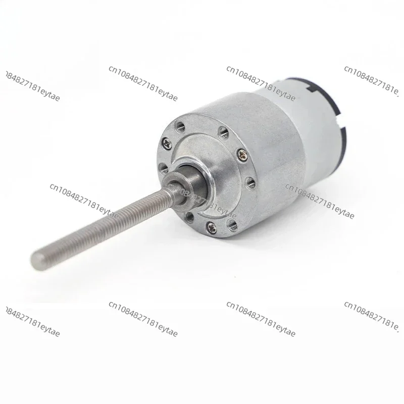 

37-520 DC geared motor micro thread shaft 50mm long rod 12v24v positive and reverse rotation