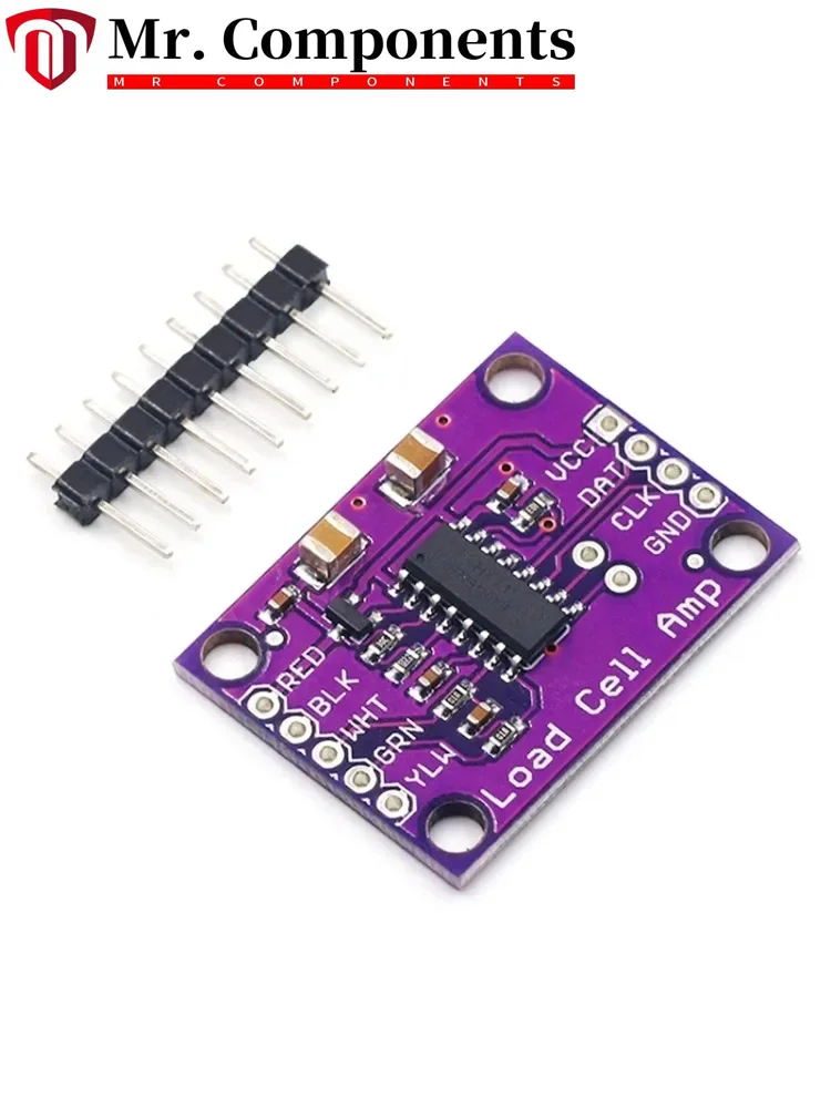 5PCS weighing sensor HX711 24-bit A/D Conversion Adapter Load Cell Amplifier Board Weight Sensors In stock