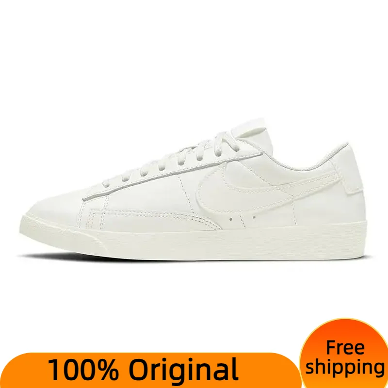 

Nike Blazer Low LE Sail Leather Women's Sneakers shoes AV9370-120 With Original Box