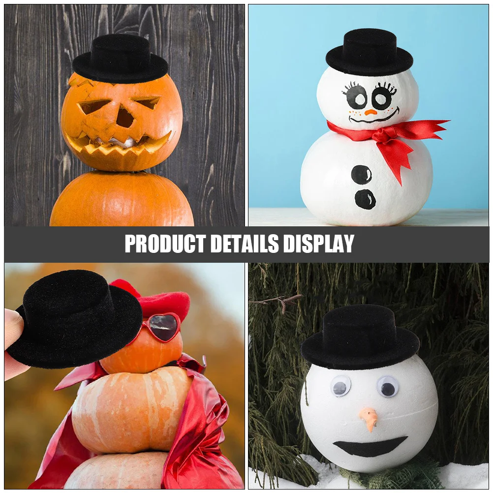 15 stuks mini tops hoeden traditioneel ontwerp perfect voor ambachtelijke decoratie miniatuur hoeden handgemaakte accessoires miniatuur tops hoed