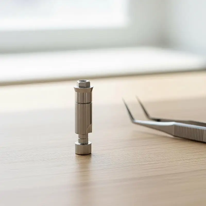 Dental Implant Composite Analog Compatible With Osstem System For Lab Clinic Use