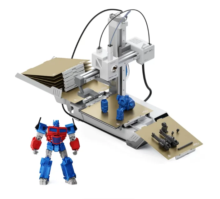 PlateCycler C1M Automatic Build Plate Changer for Bambu Lab A1 Mini 3D Printer 4 Plates