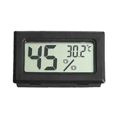 LCD Hygrometer Humidity Meter Tester Fast Response High Accuracy Portable Size Perfect for Incubators Reptile Tanks